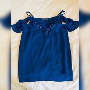 Express Cobalt Blue Top